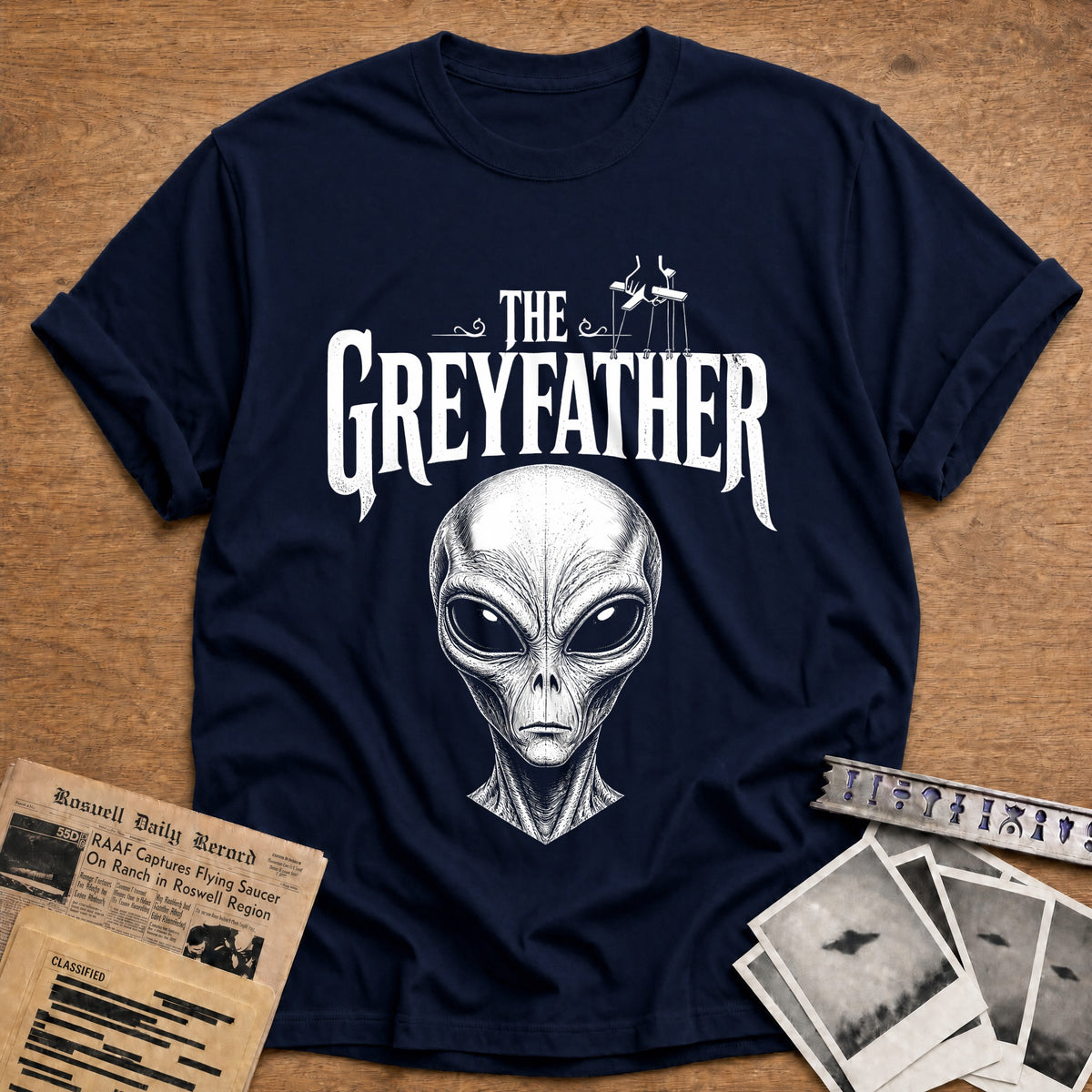 The Greyfather 96 T-Shirt - Navy