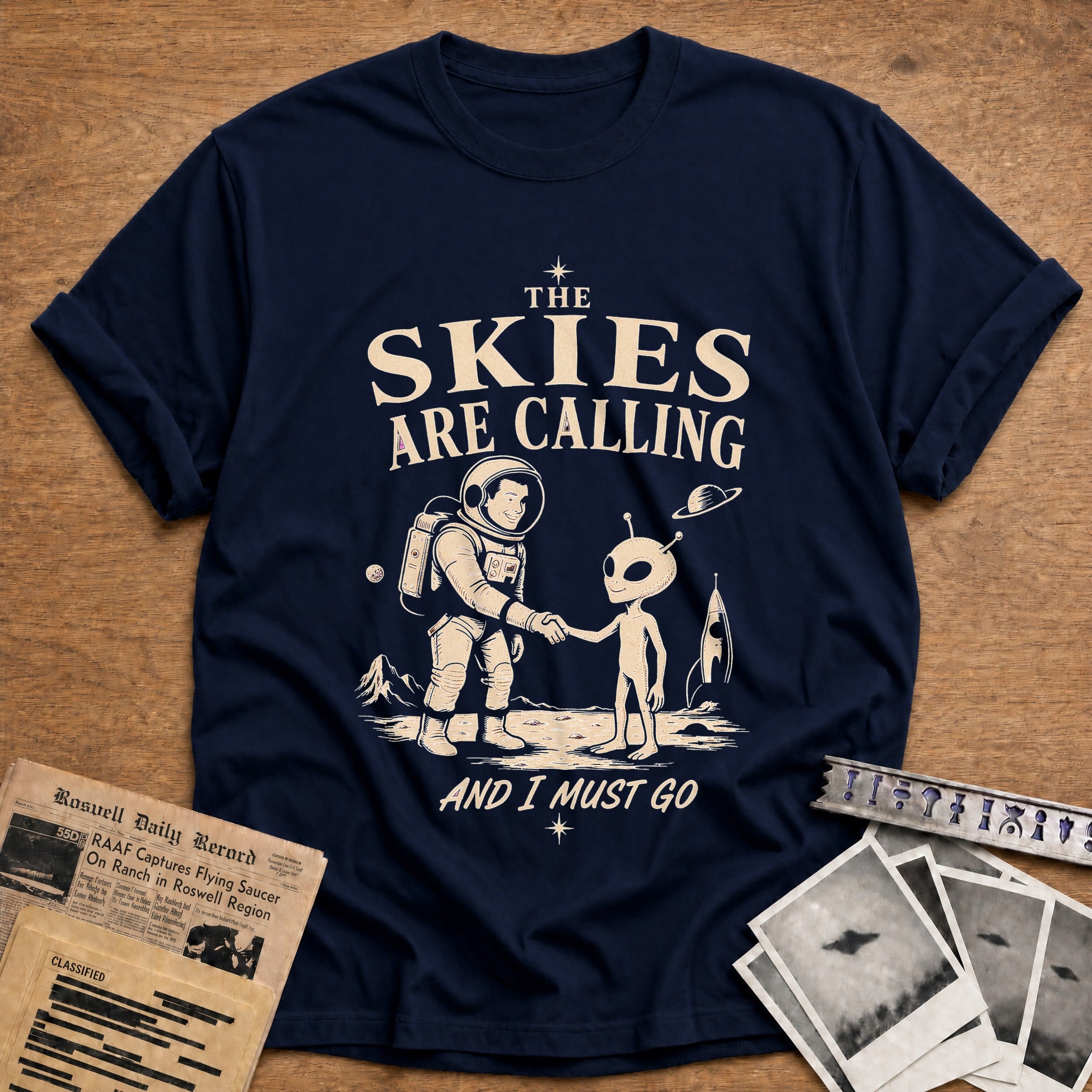 The Skies Are Calling And I Must Go - Navy