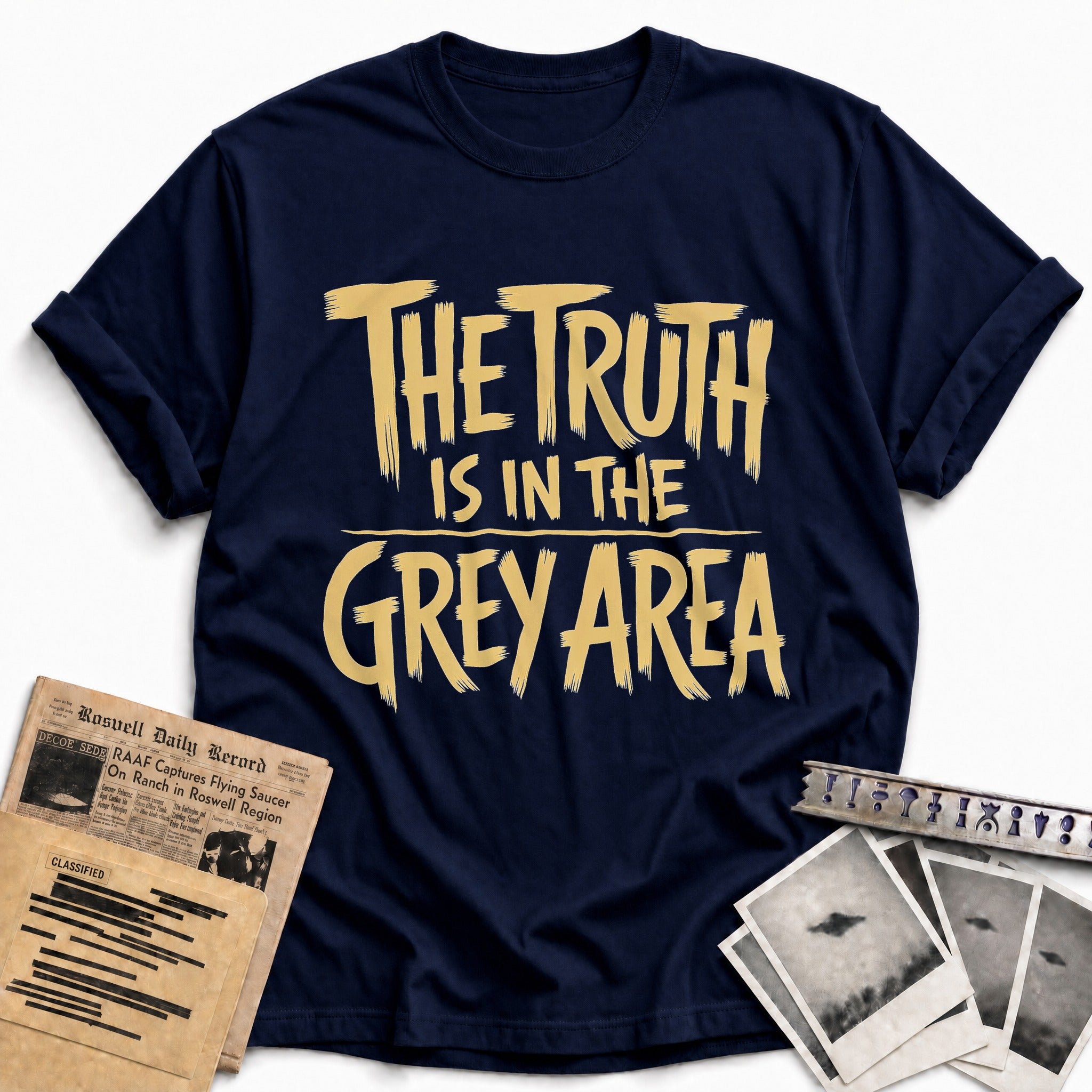The Truth Is In The Grey Area 01 - Navy