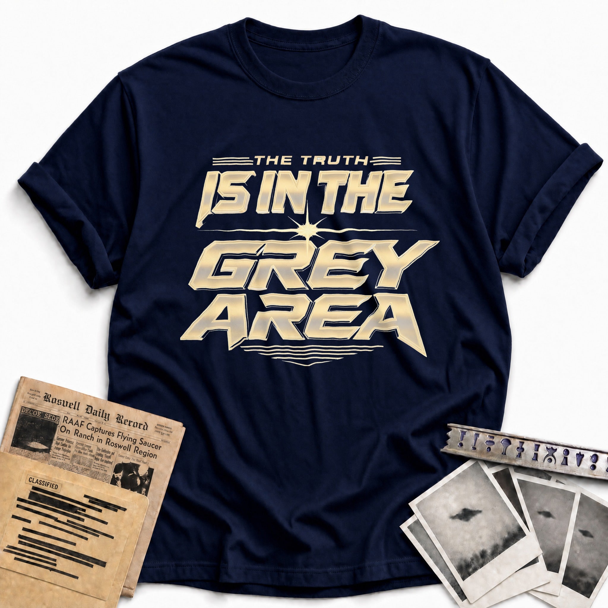The Truth Is In The Grey Area 02 - Navy