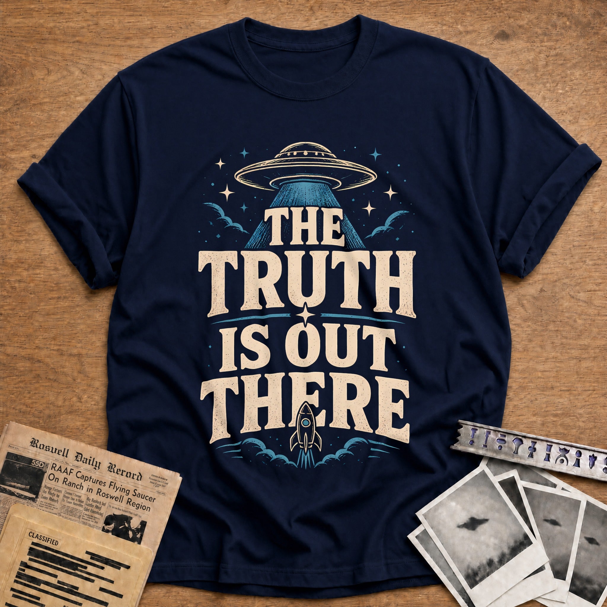 The Truth Is Out There 83 T-Shirt - Navy
