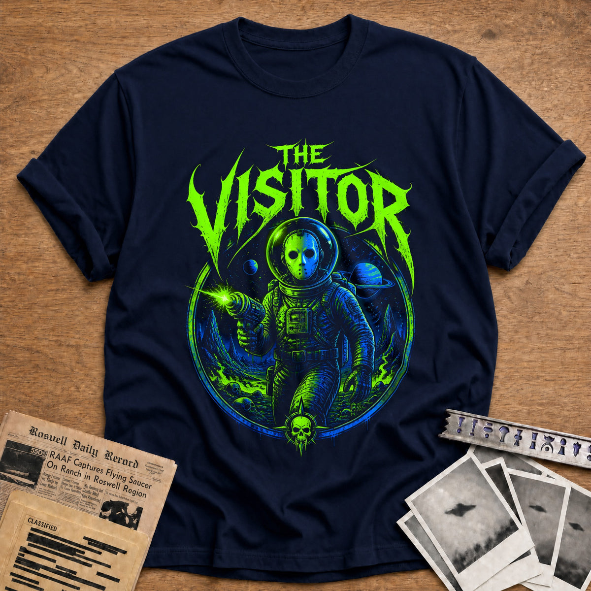 The Visitor 27 T-Shirt - Navy