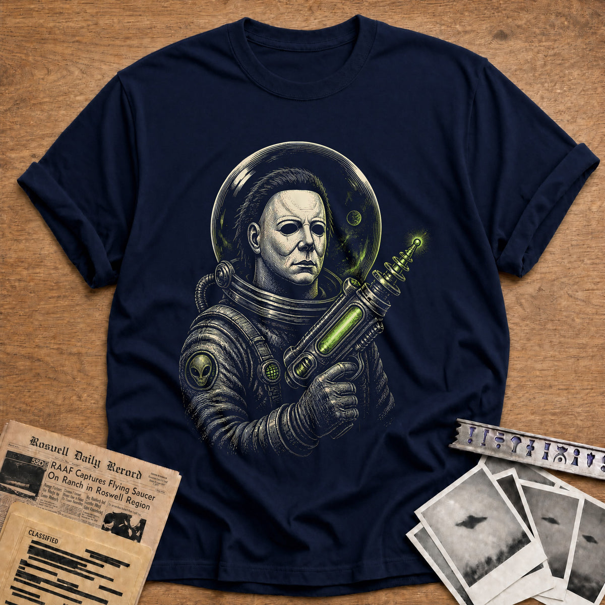 The Visitor 77 T-Shirt - Navy