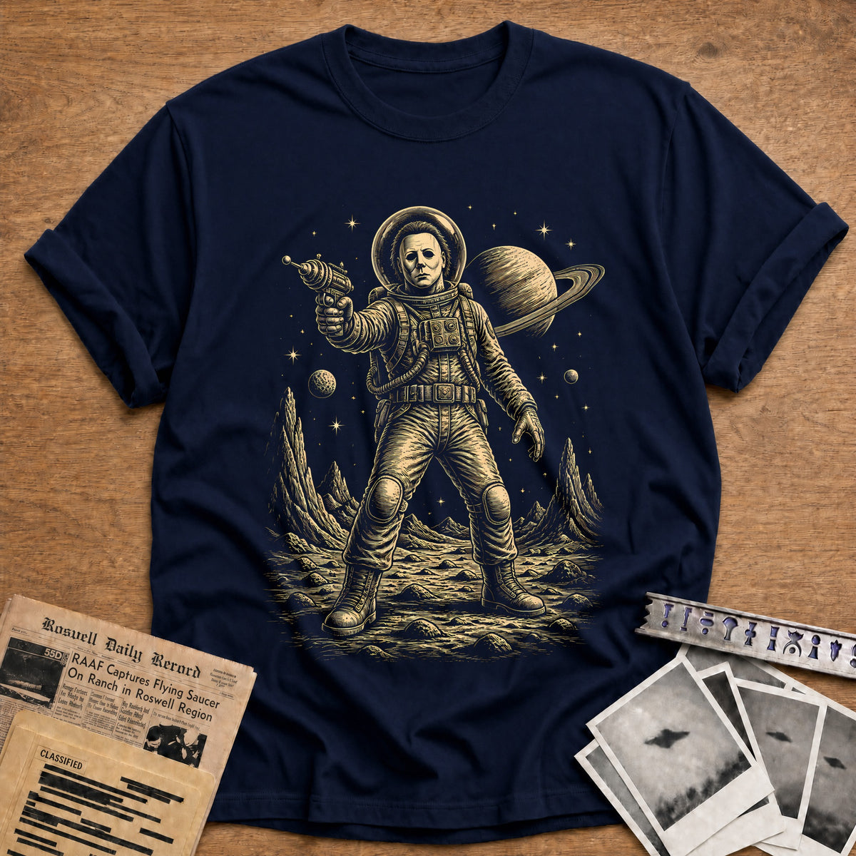 The Visitor 89 T-Shirt - Navy