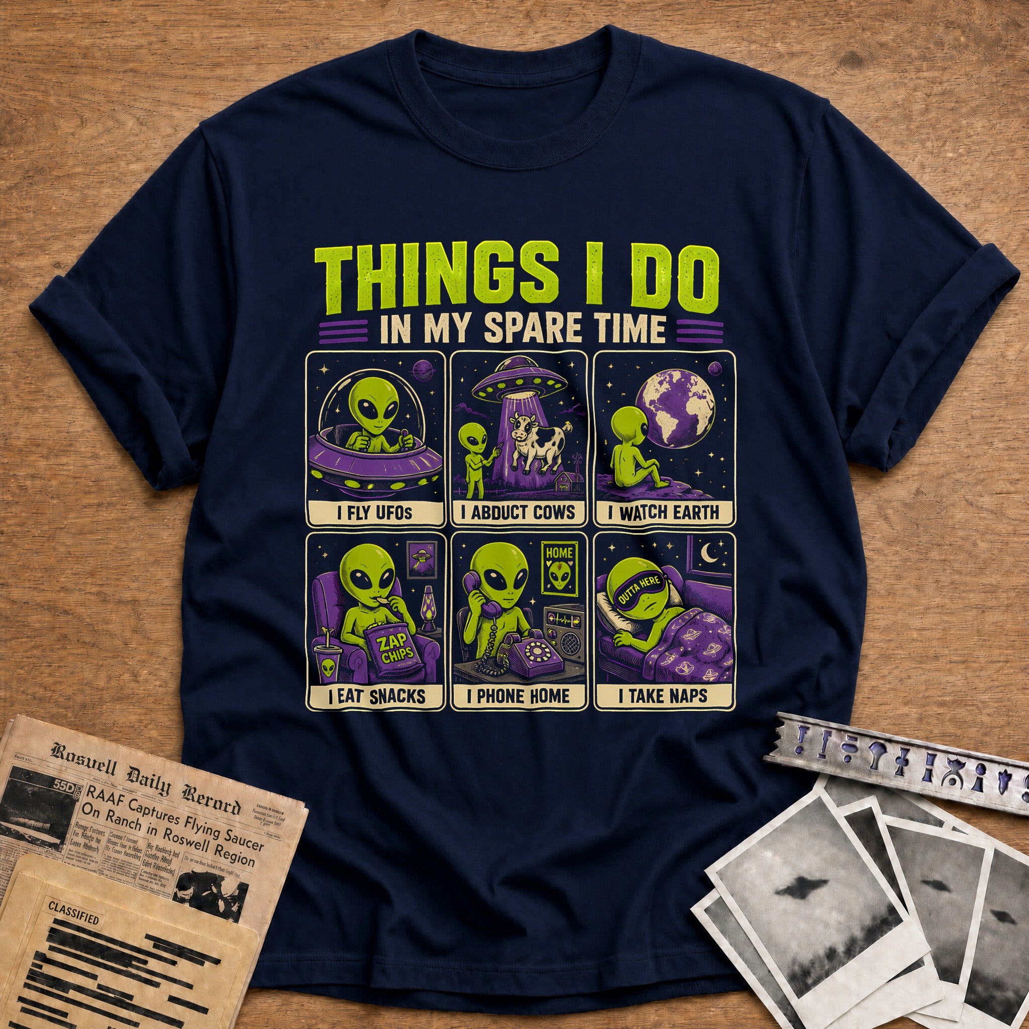 Things I Do Spare Time 95 T-Shirt - Navy