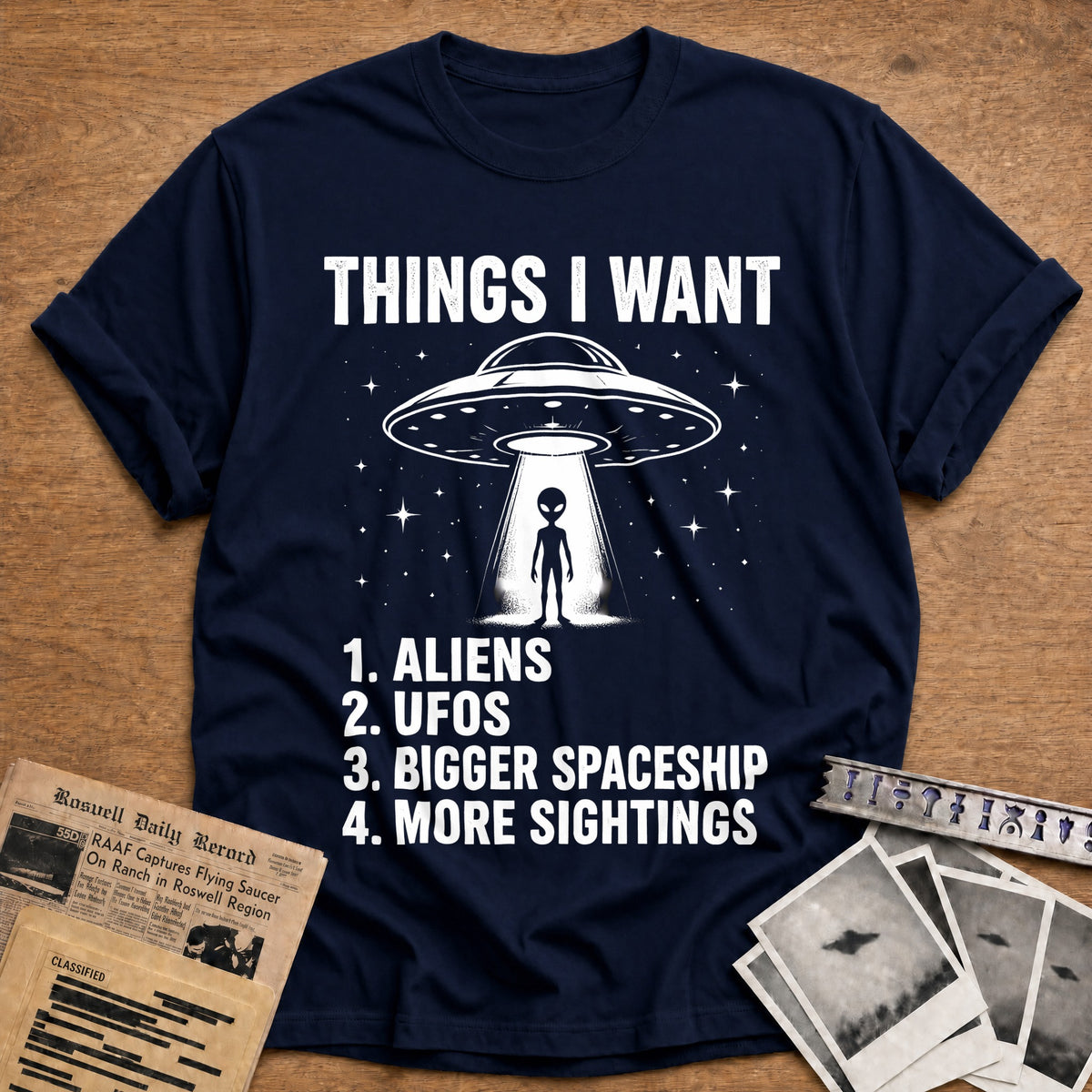 Things I Want 79 T-Shirt - Navy