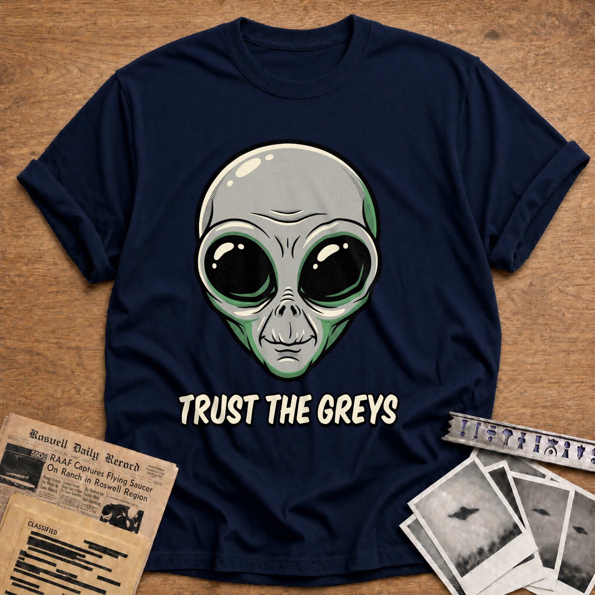 Trust The Greys - Navy