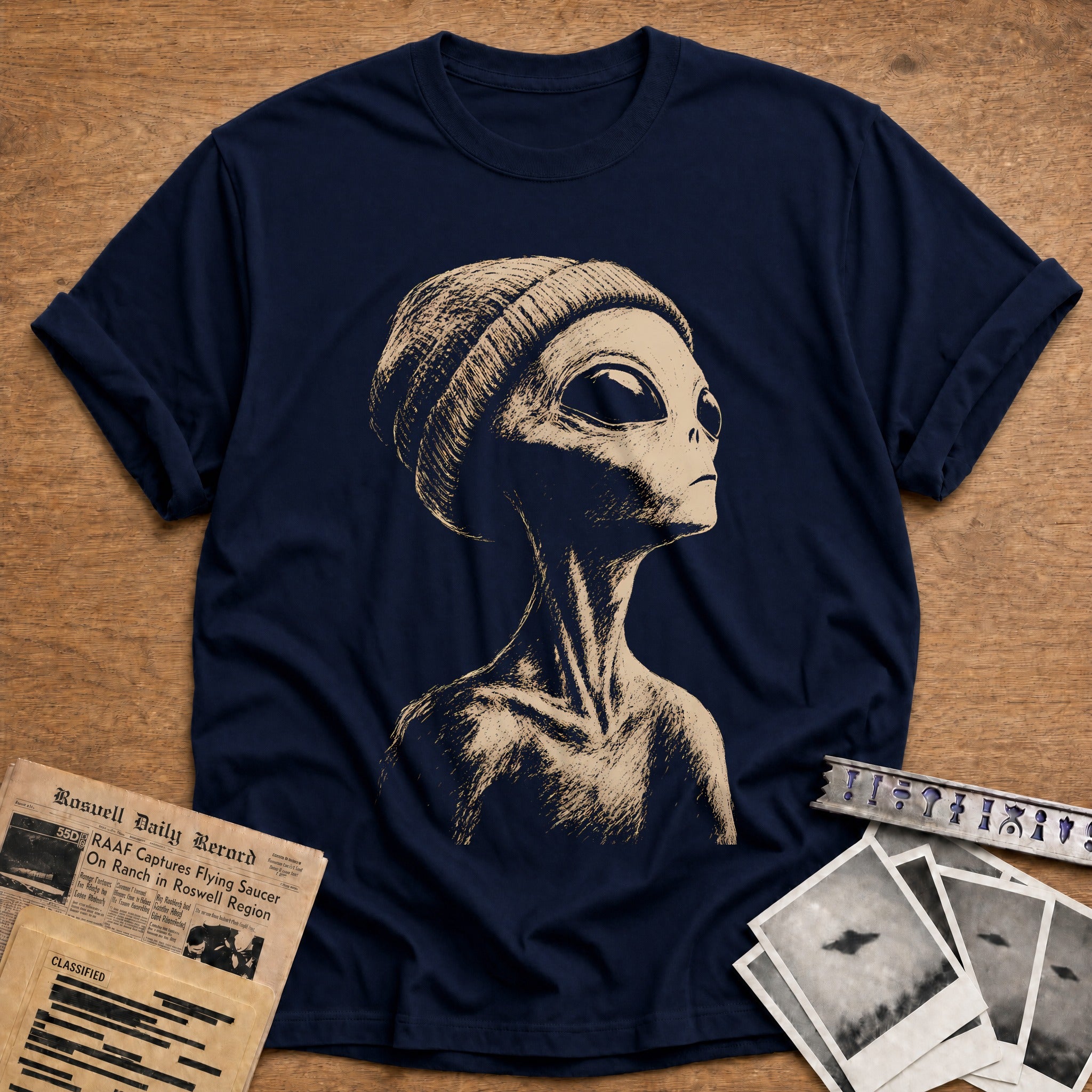 Tuned In T-Shirt - Navy