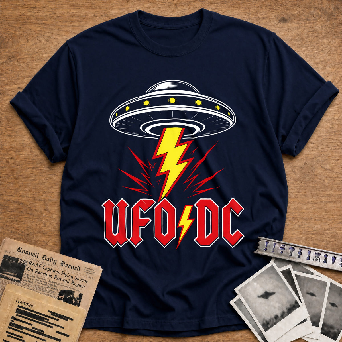 UFO DC 77 T-Shirt - Navy