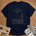 Ufo Diner 73 T-Shirt - Navy