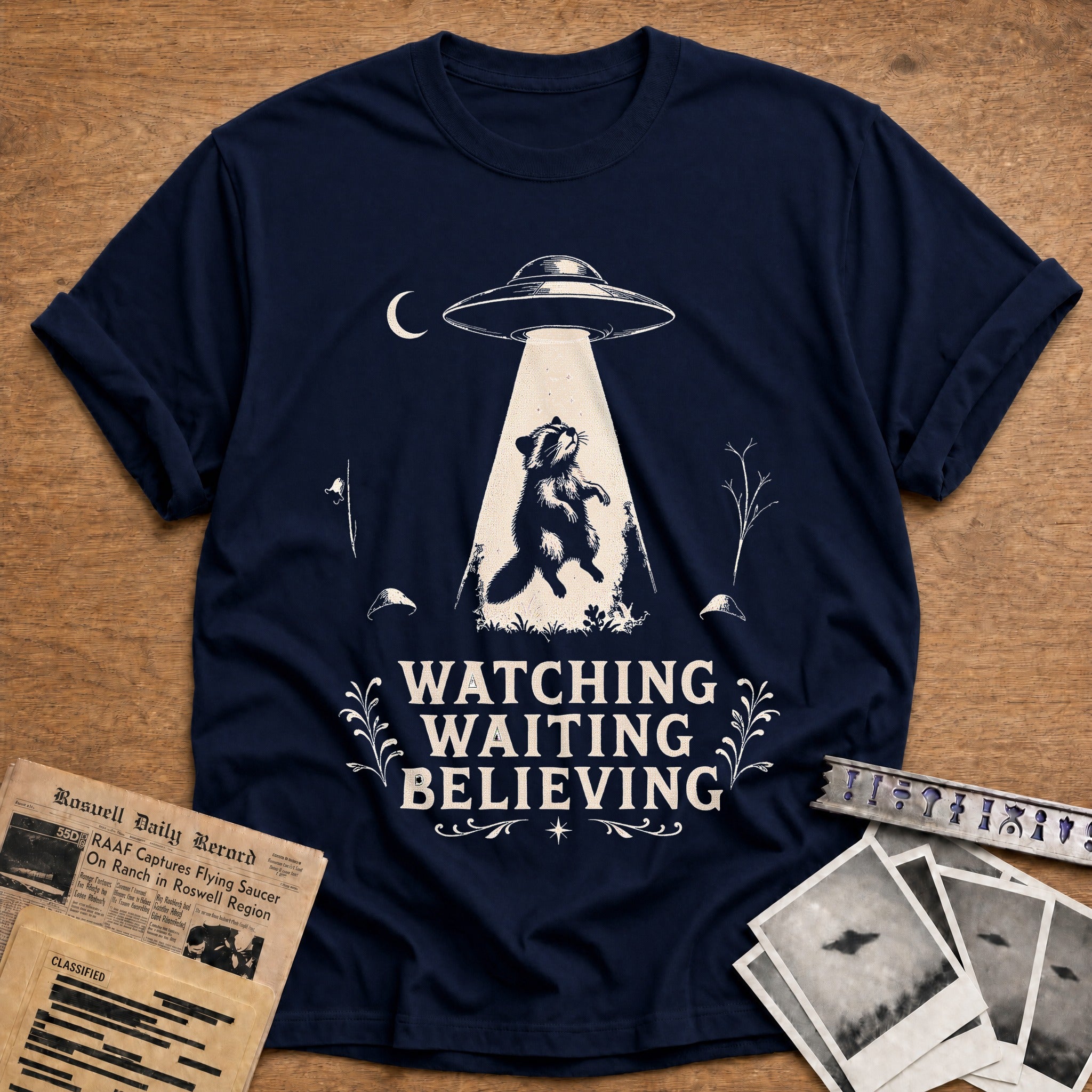 Watching Waiting Believing - Navy