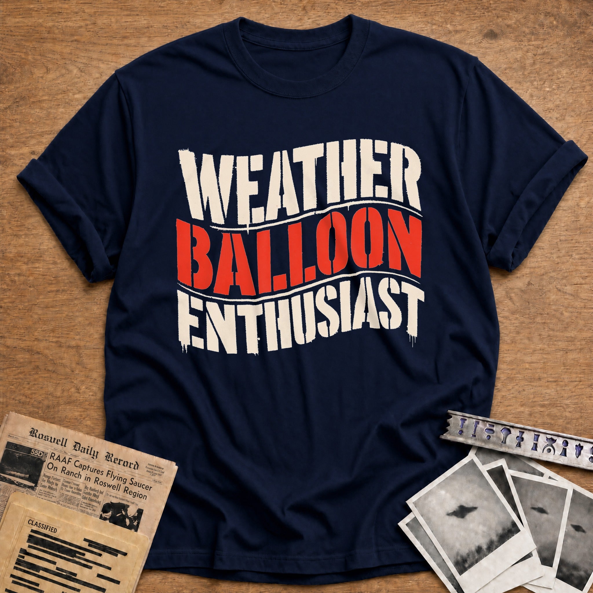 Weather Balloon Enthusiast 02 - Navy