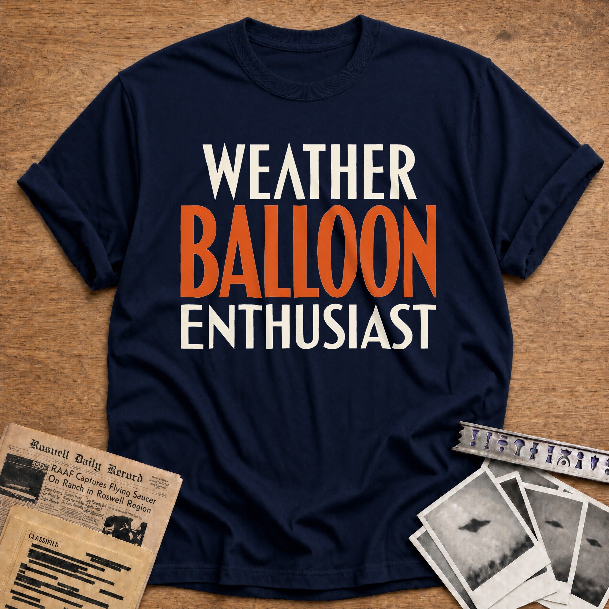 Weather Balloon Enthusiast 03 - Navy