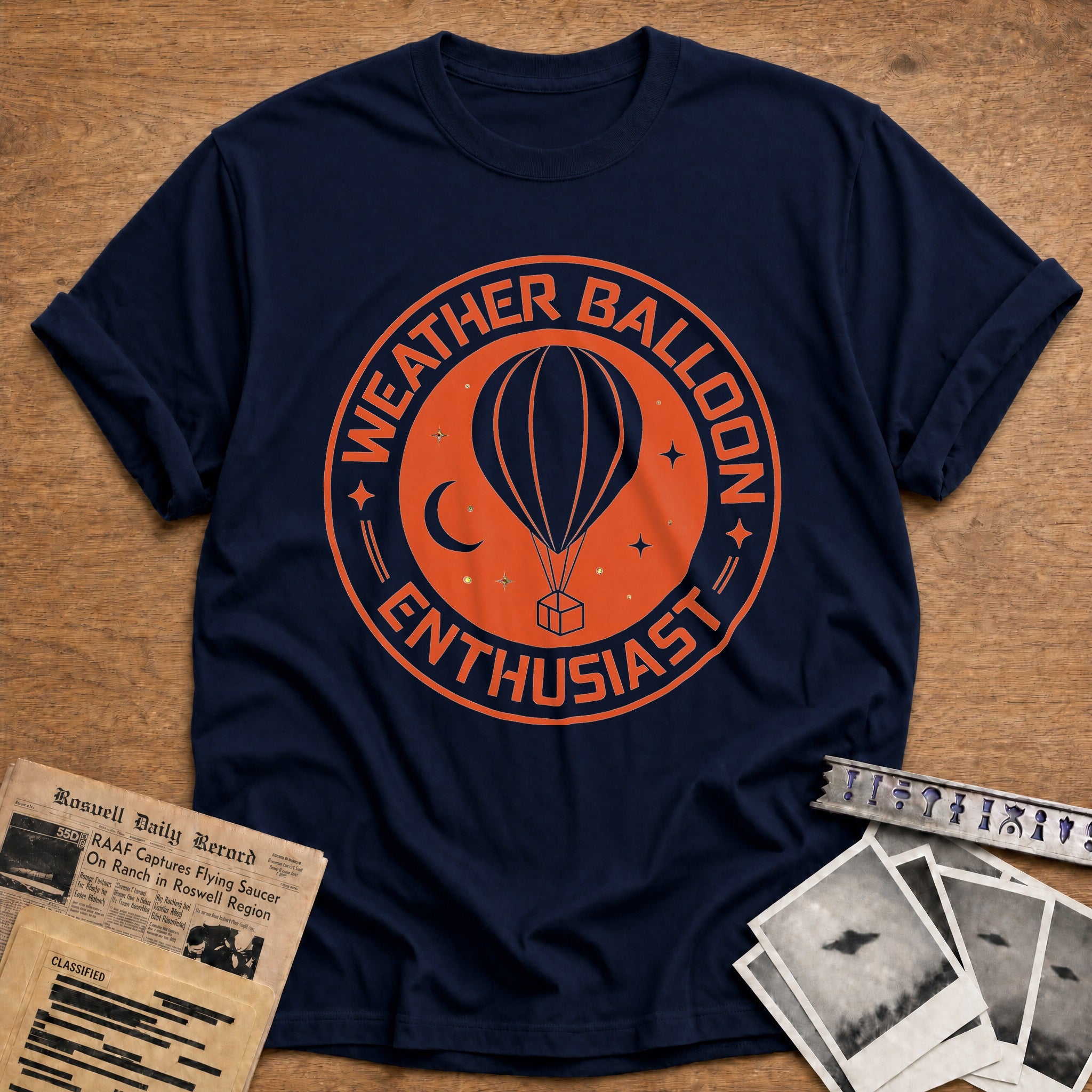 Weather Balloon Enthusiast 04 - Navy