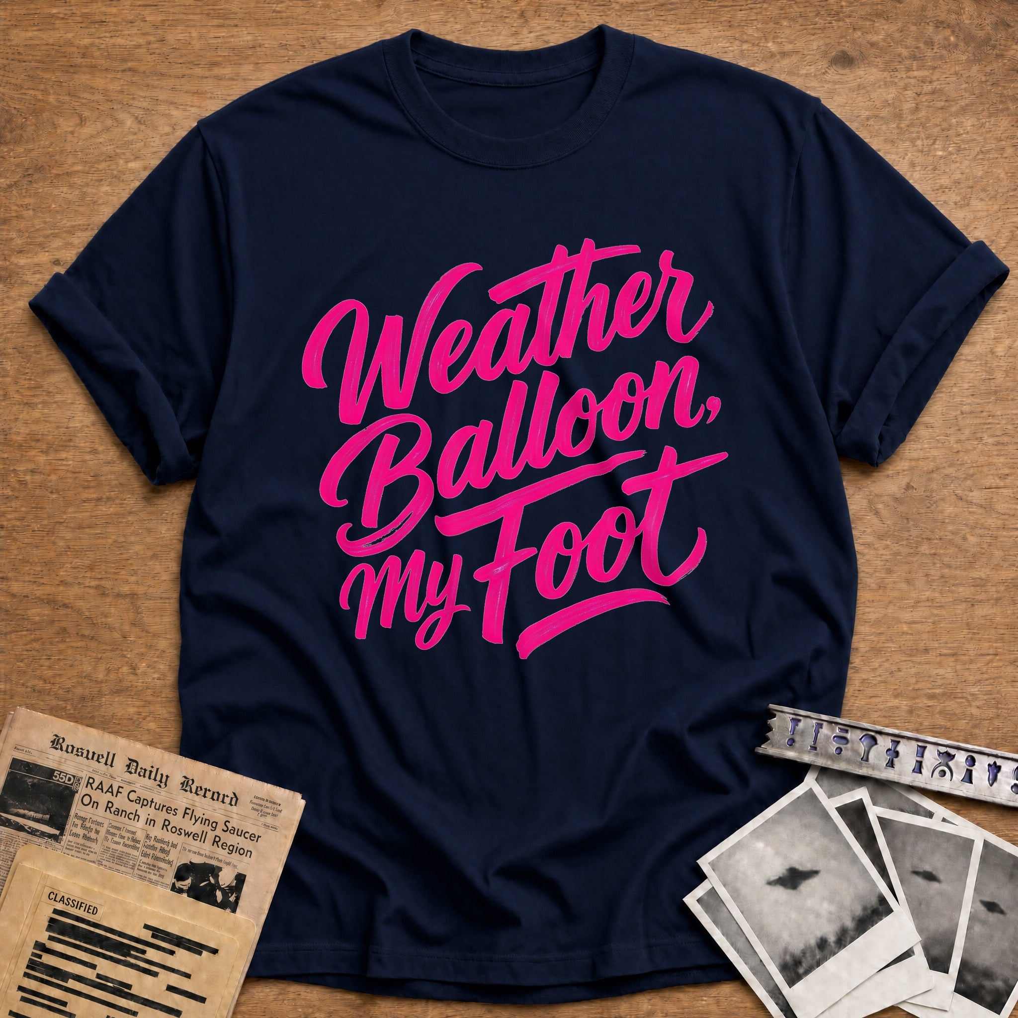 Weather Balloon My Foot 01 - Navy