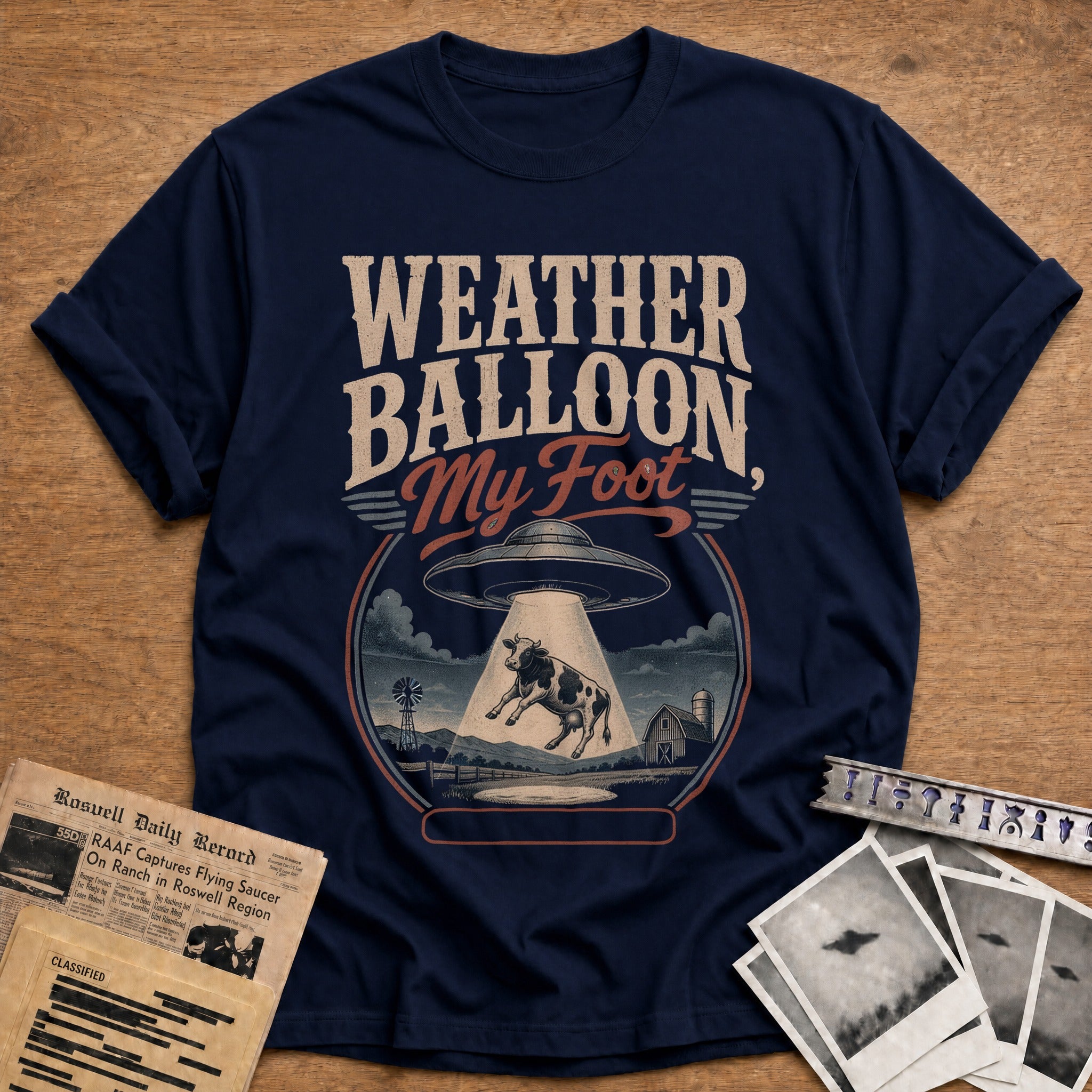 Weather Balloon My Foot 02 - Navy