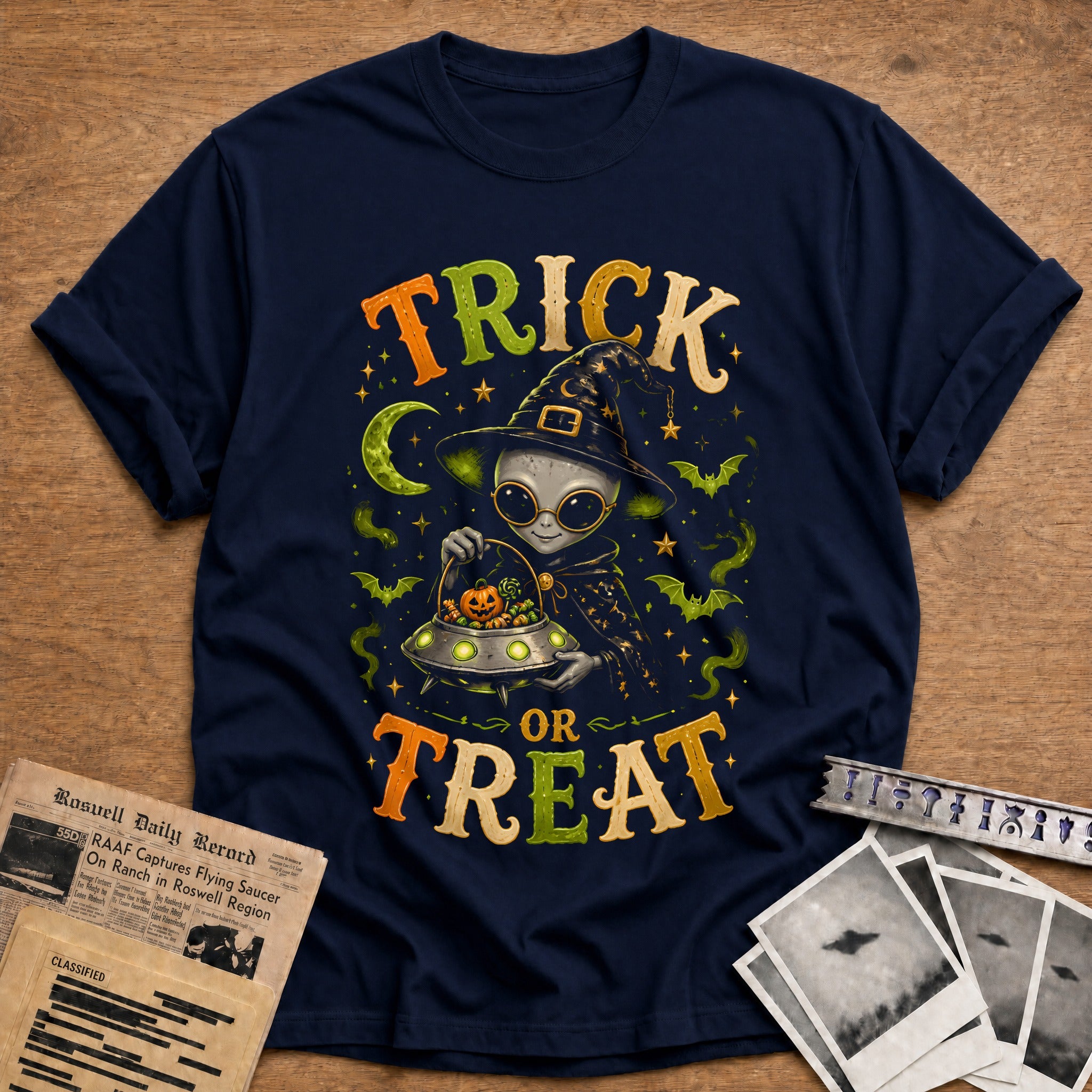 Witch Alien Trick Treat 79 - Navy