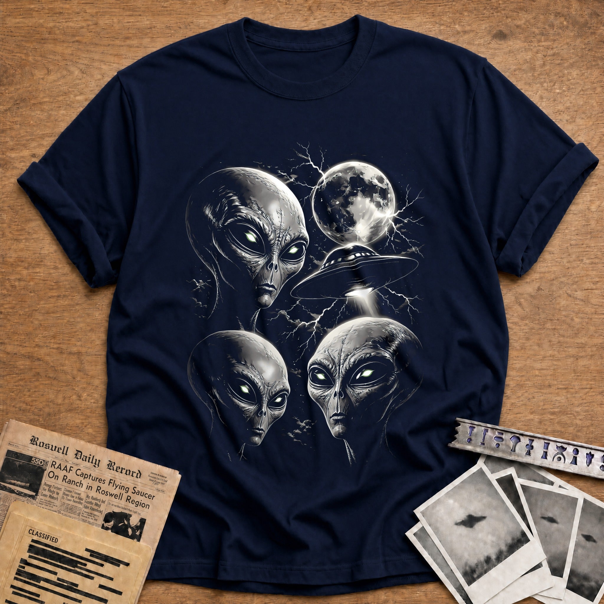 alien ufo moon sci fi - Navy
