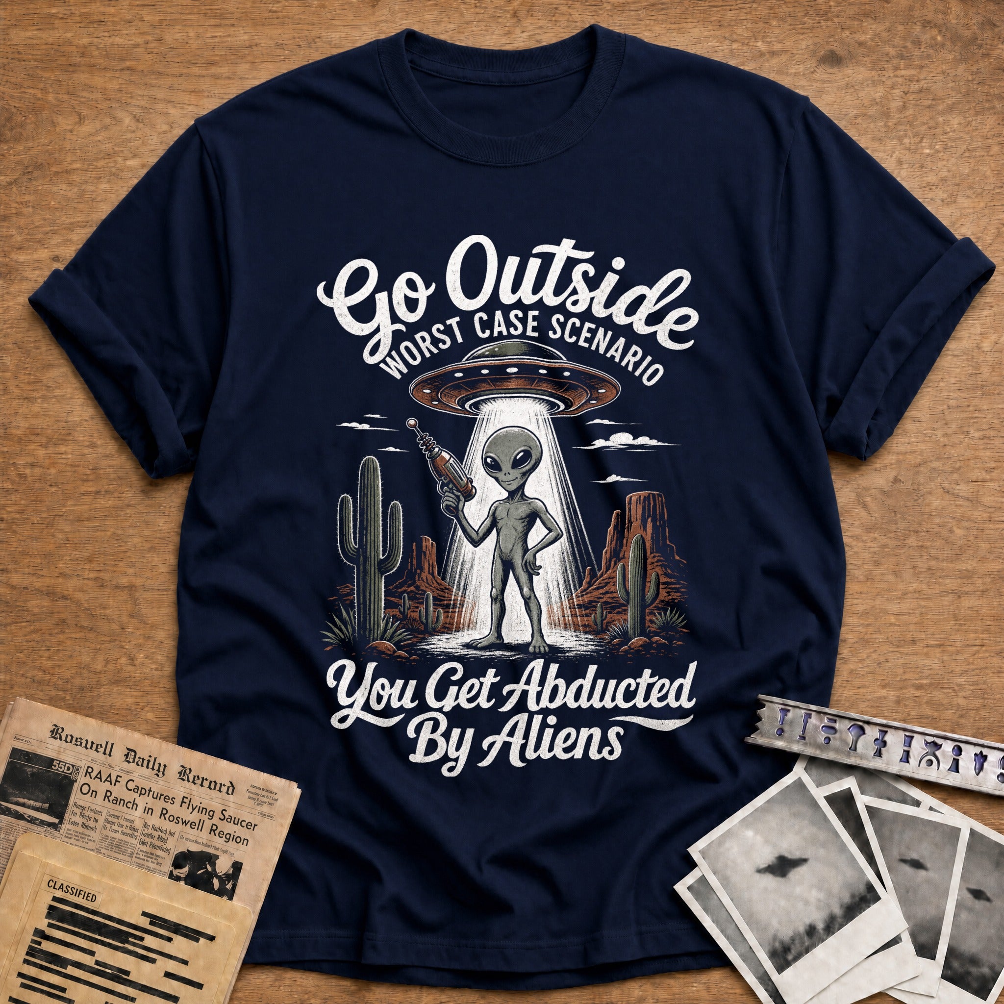 go outside worst case scenario you get abducted by - Navy