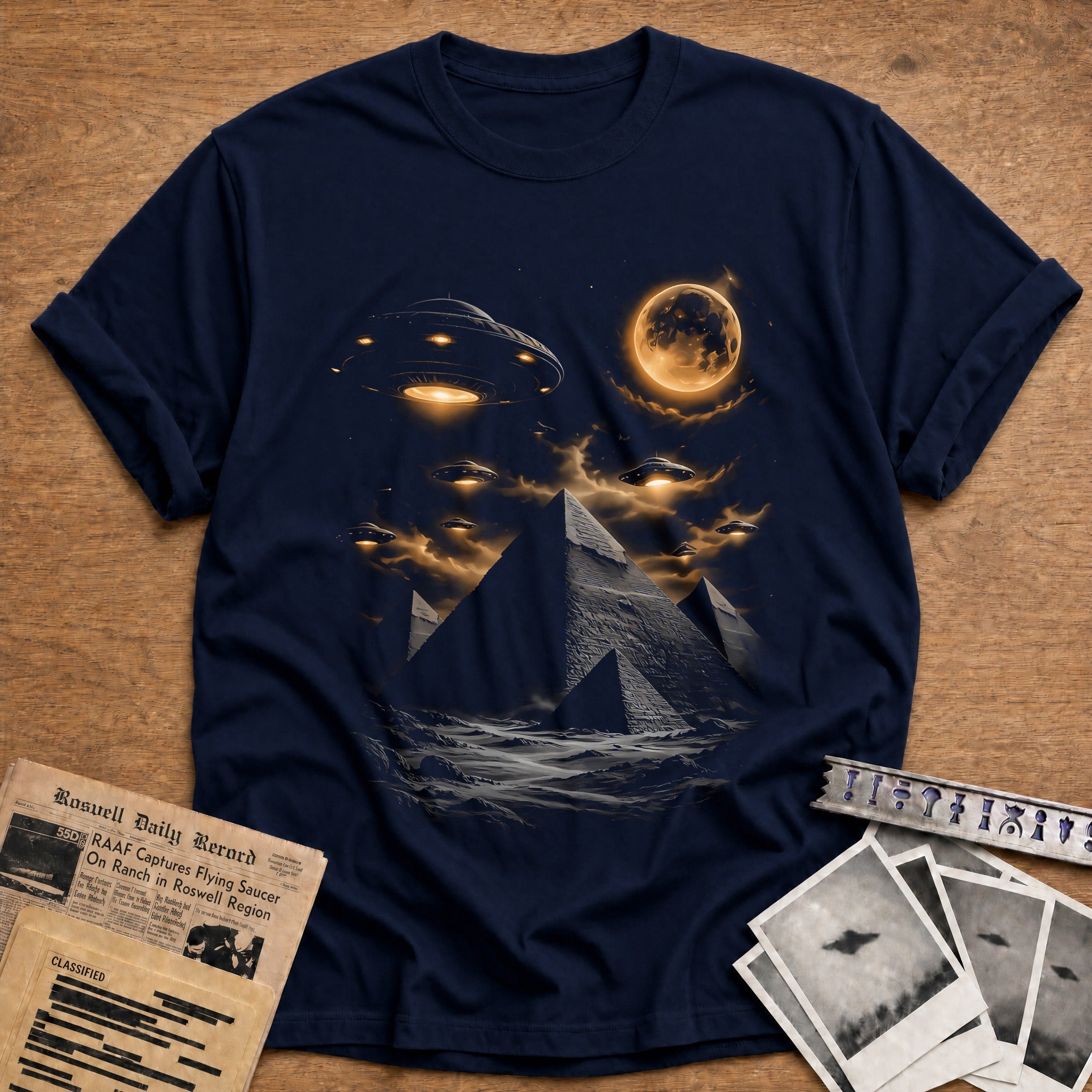 ufo pyramid alien ancient mystery - Navy