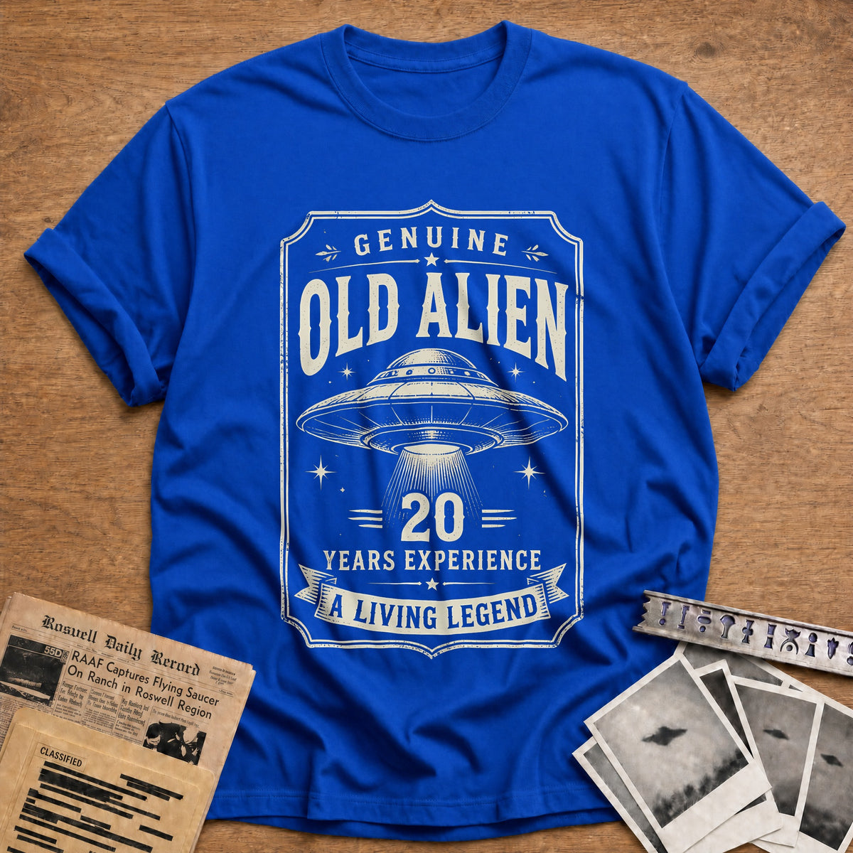 20 Living Legend T-Shirt - Royal