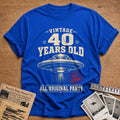 40 Original Parts T-Shirt - Royal