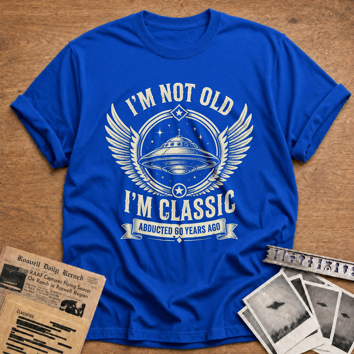 60 Im Classic T-Shirt - Royal
