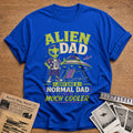 Alien Dad Cooler 40 T-Shirt - Royal