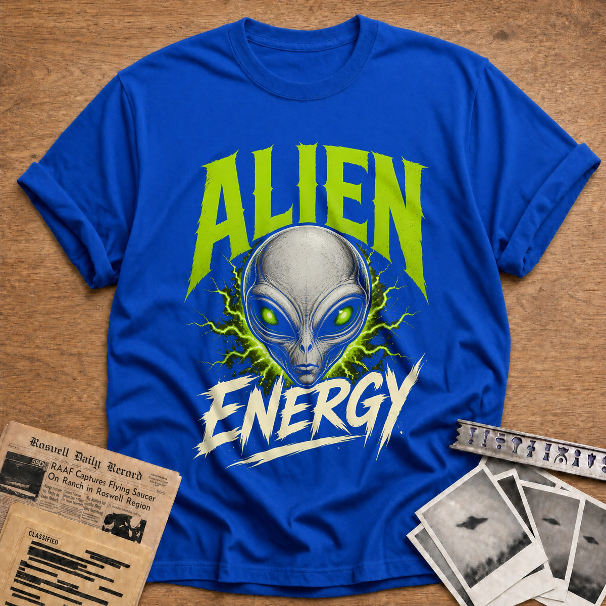 Alien Energy 66 T-Shirt - Royal