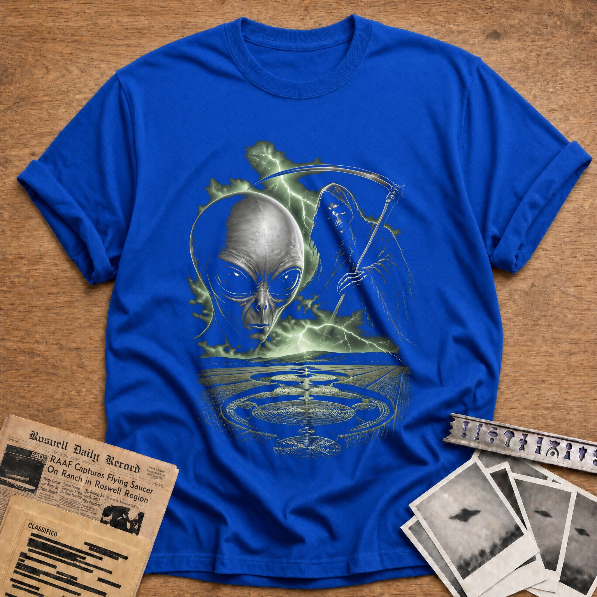 Alien Reaper Cropcircle 35 - Royal