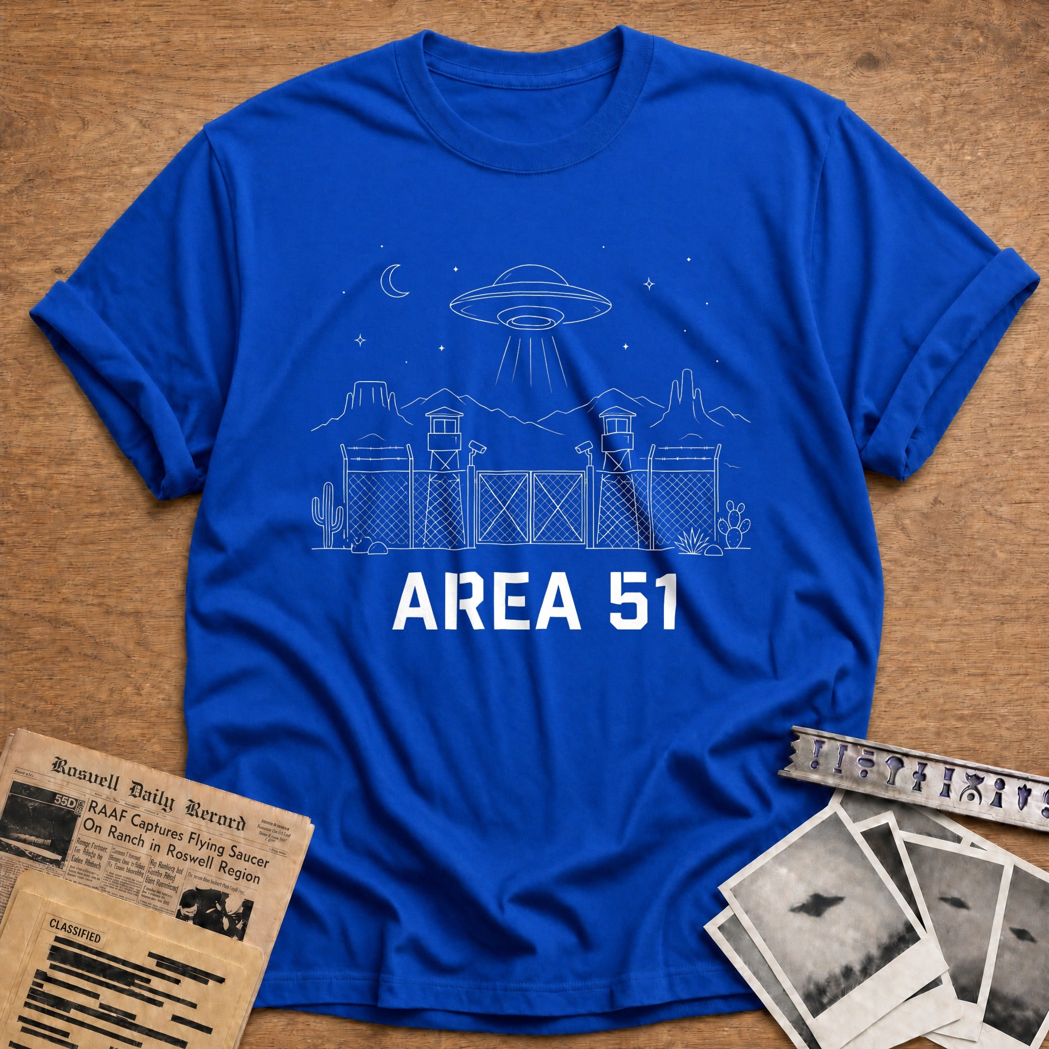 Area 51 17 T-Shirt - Royal