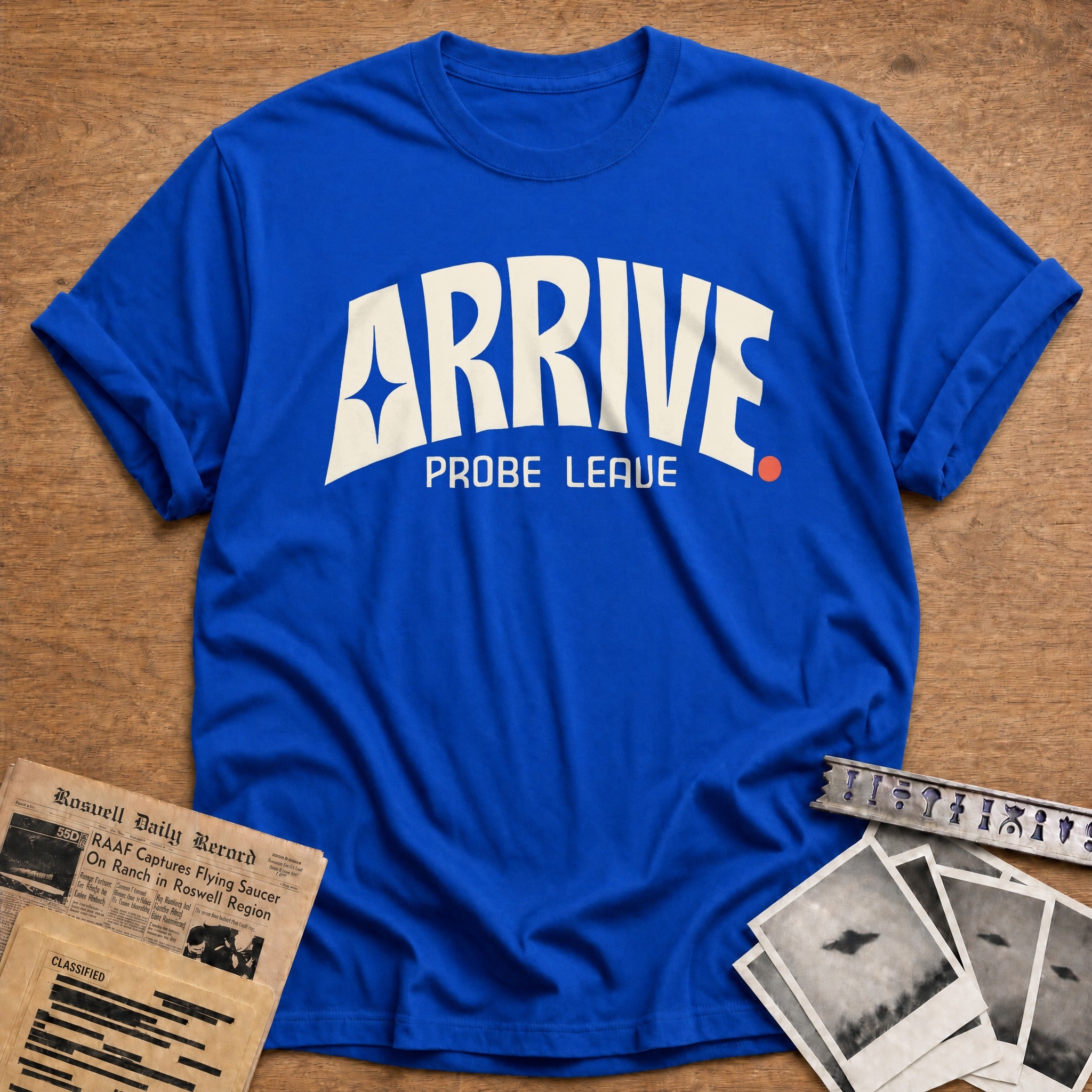 Arrive Probe Leave 01 - Royal