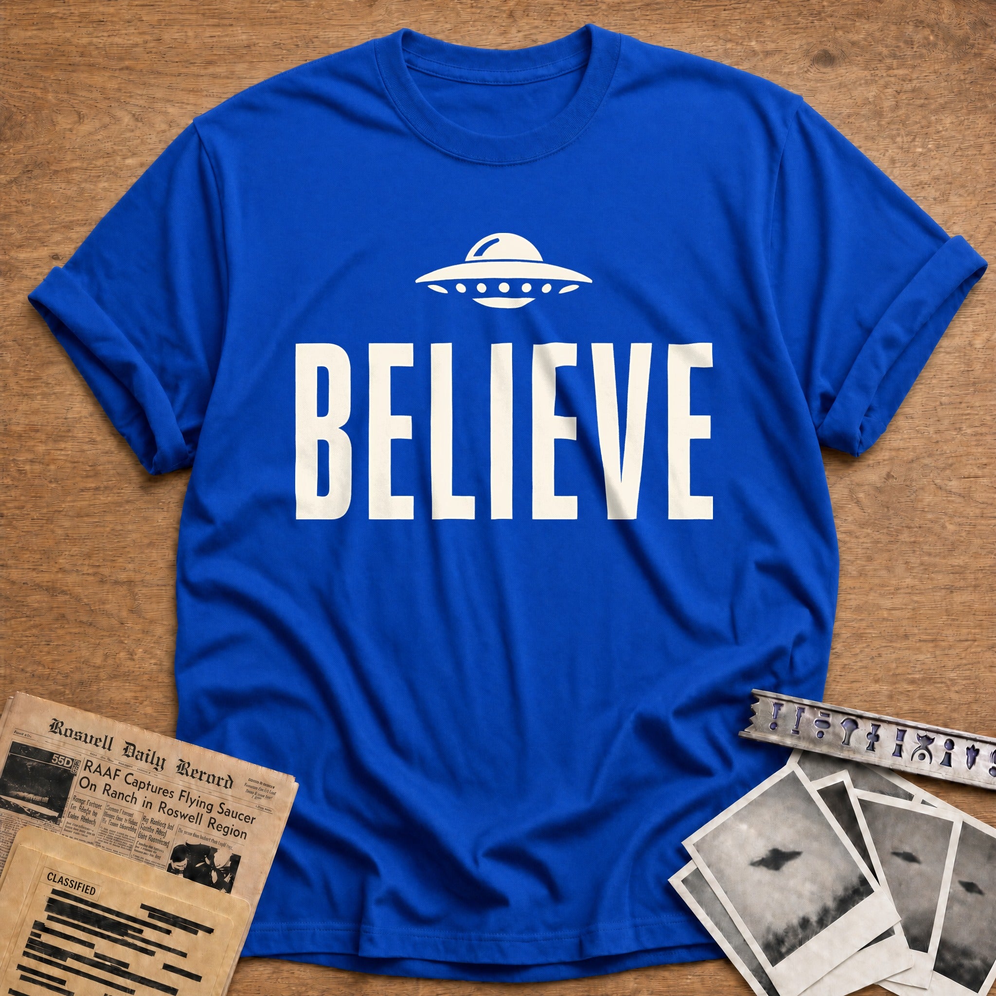 Believe T-Shirt - Royal