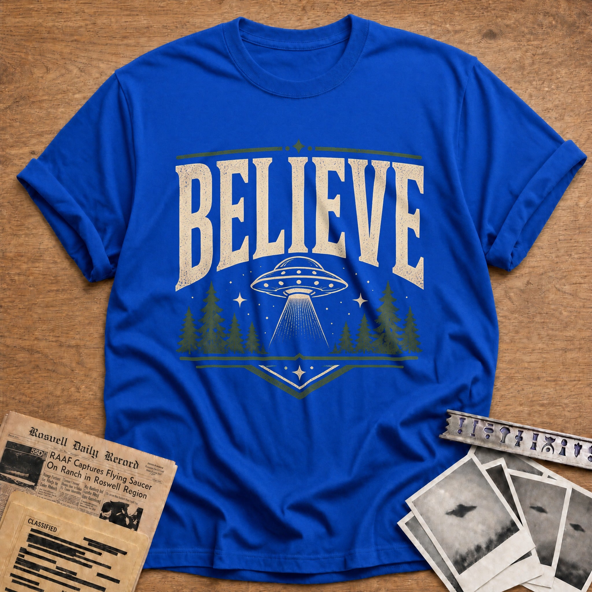 Believe 83 T-Shirt - Royal