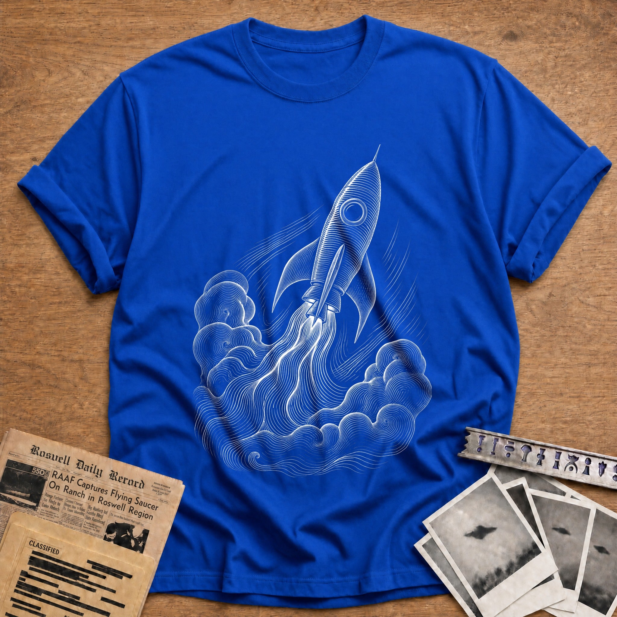 Blast Off T-Shirt - Royal