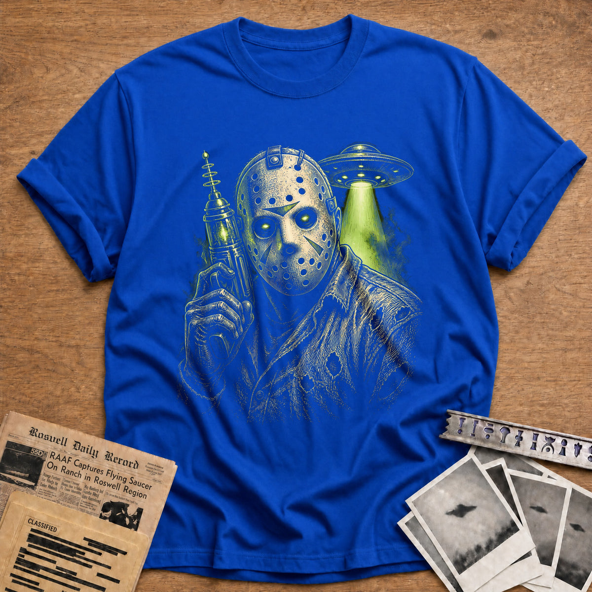 Blood Saucer 75 T-Shirt - Royal