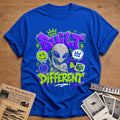 Built Different Alien 43 T-Shirt - Royal