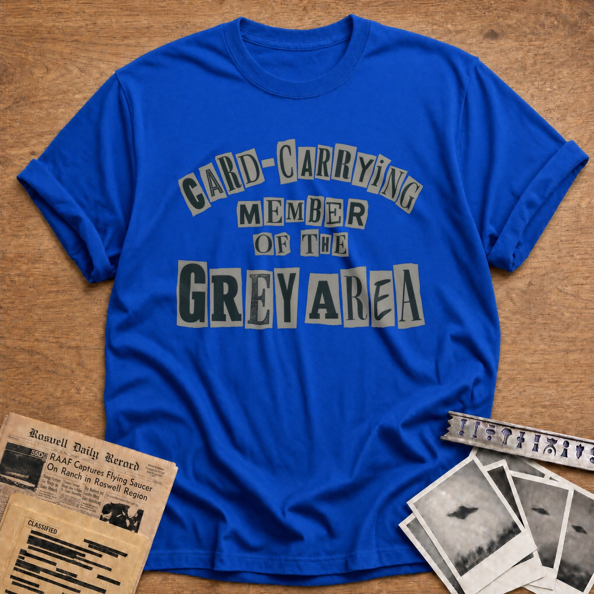 Card Carrying Member Of The Grey Area - Royal