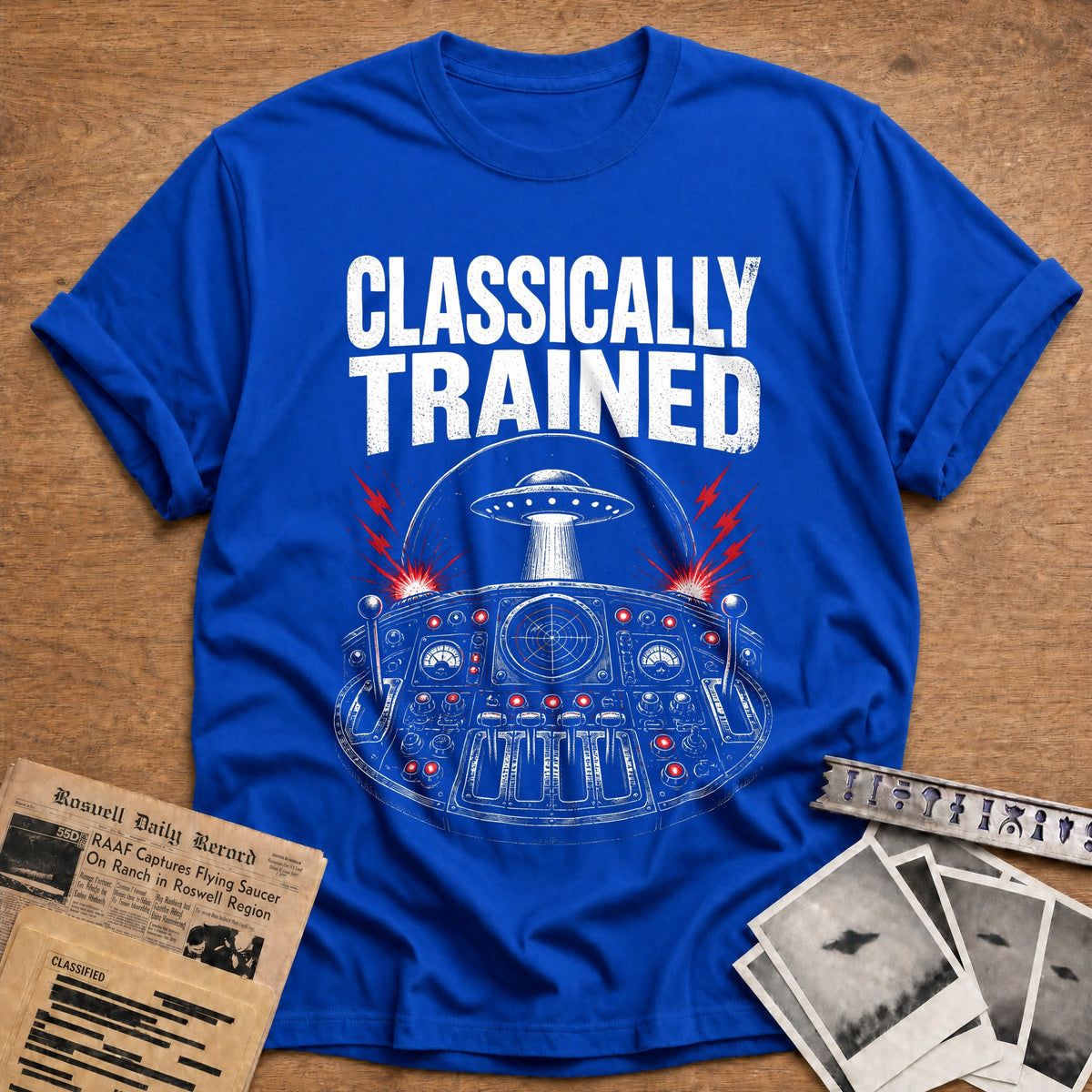 Classically Trained 21 T-Shirt - Royal