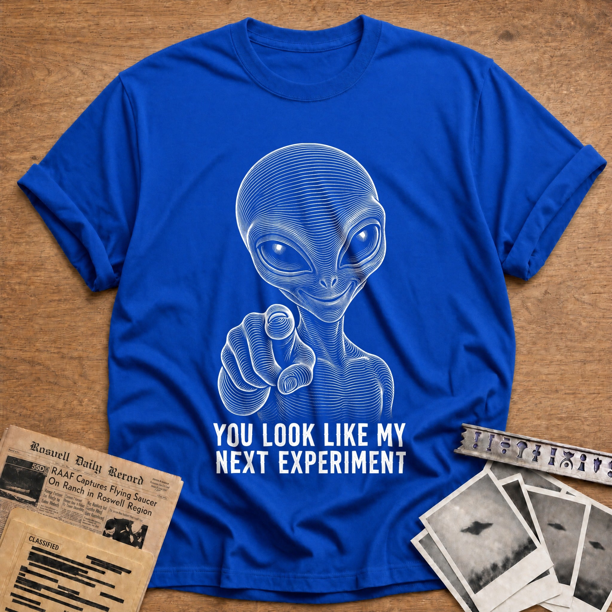 Close Encounter T-Shirt - Royal