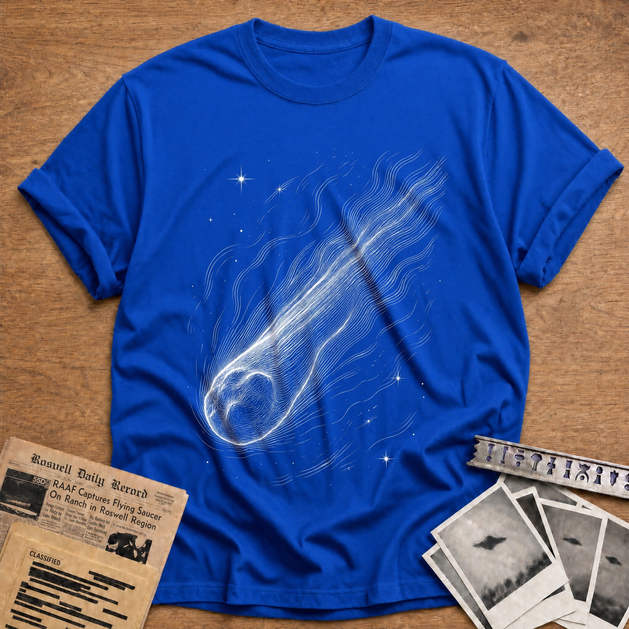 Comet Tail T-Shirt - Royal
