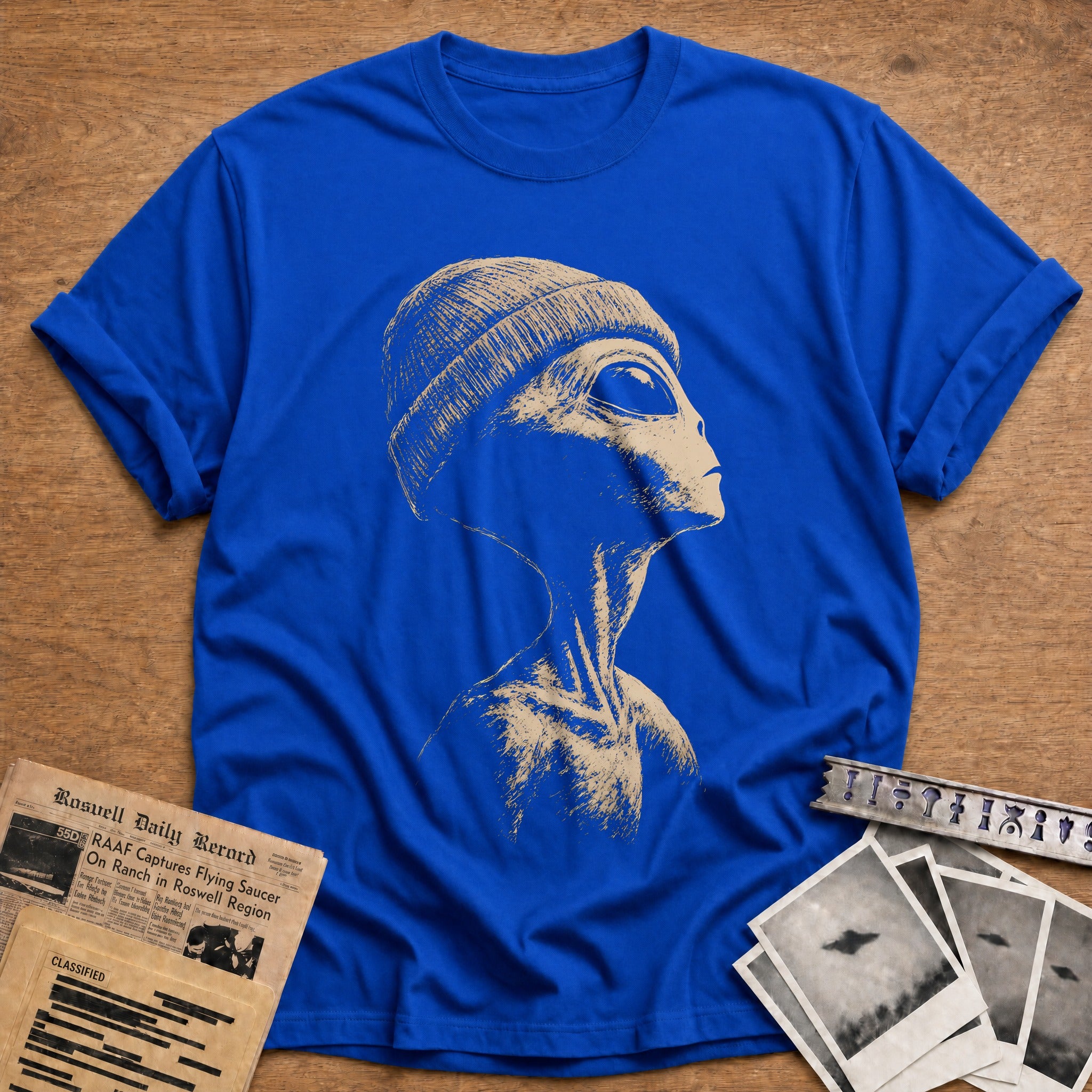 Cosmic Listener T-Shirt - Royal