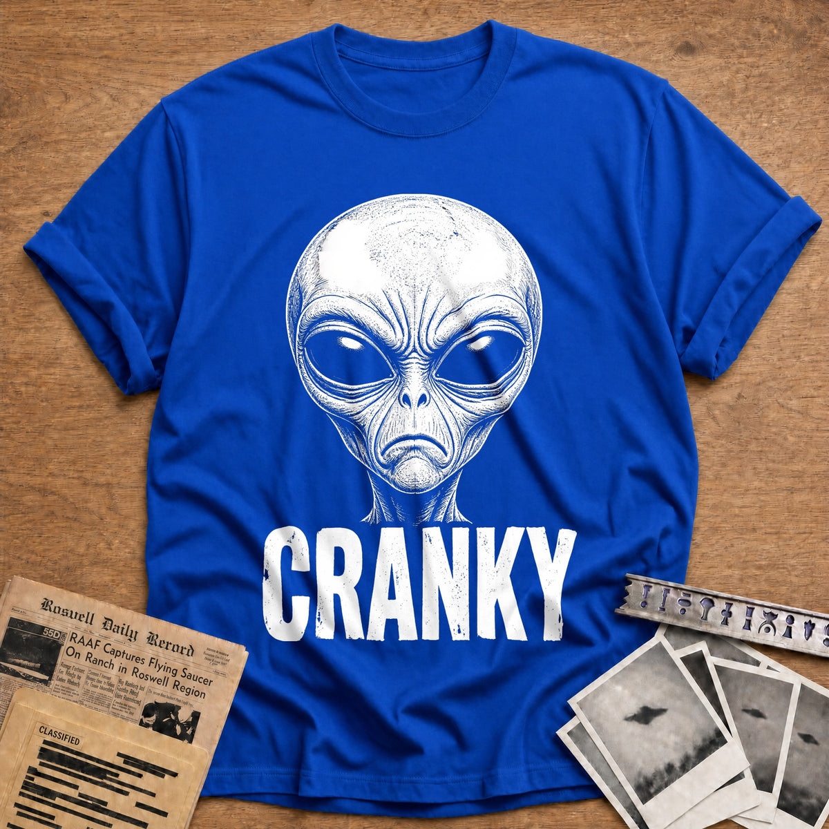 Cranky 42 T-Shirt - Royal