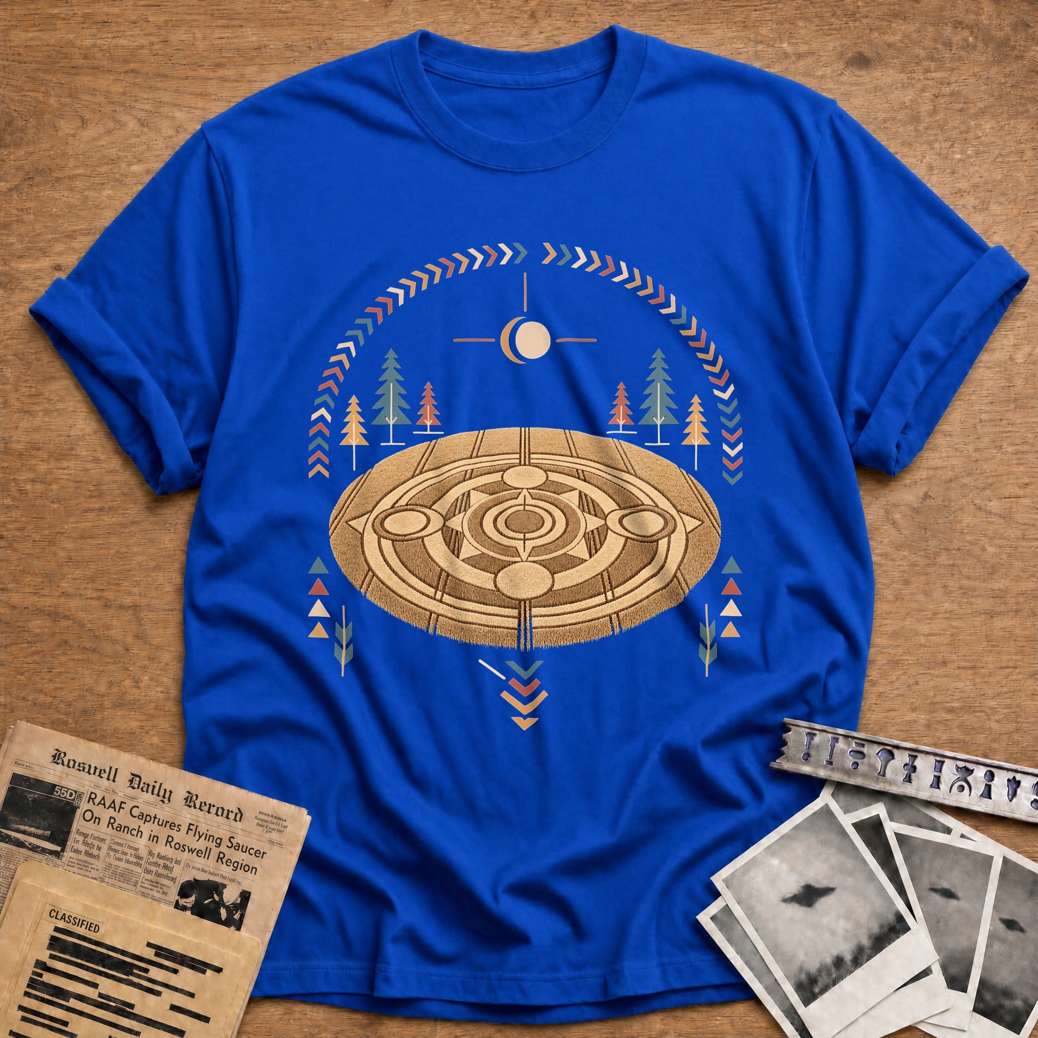 Crop Circle Compass - Royal