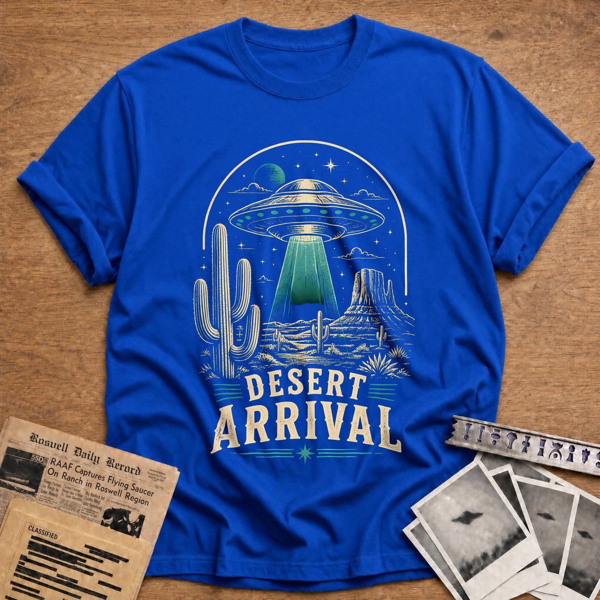 Desert Arrival 93 T-Shirt - Royal