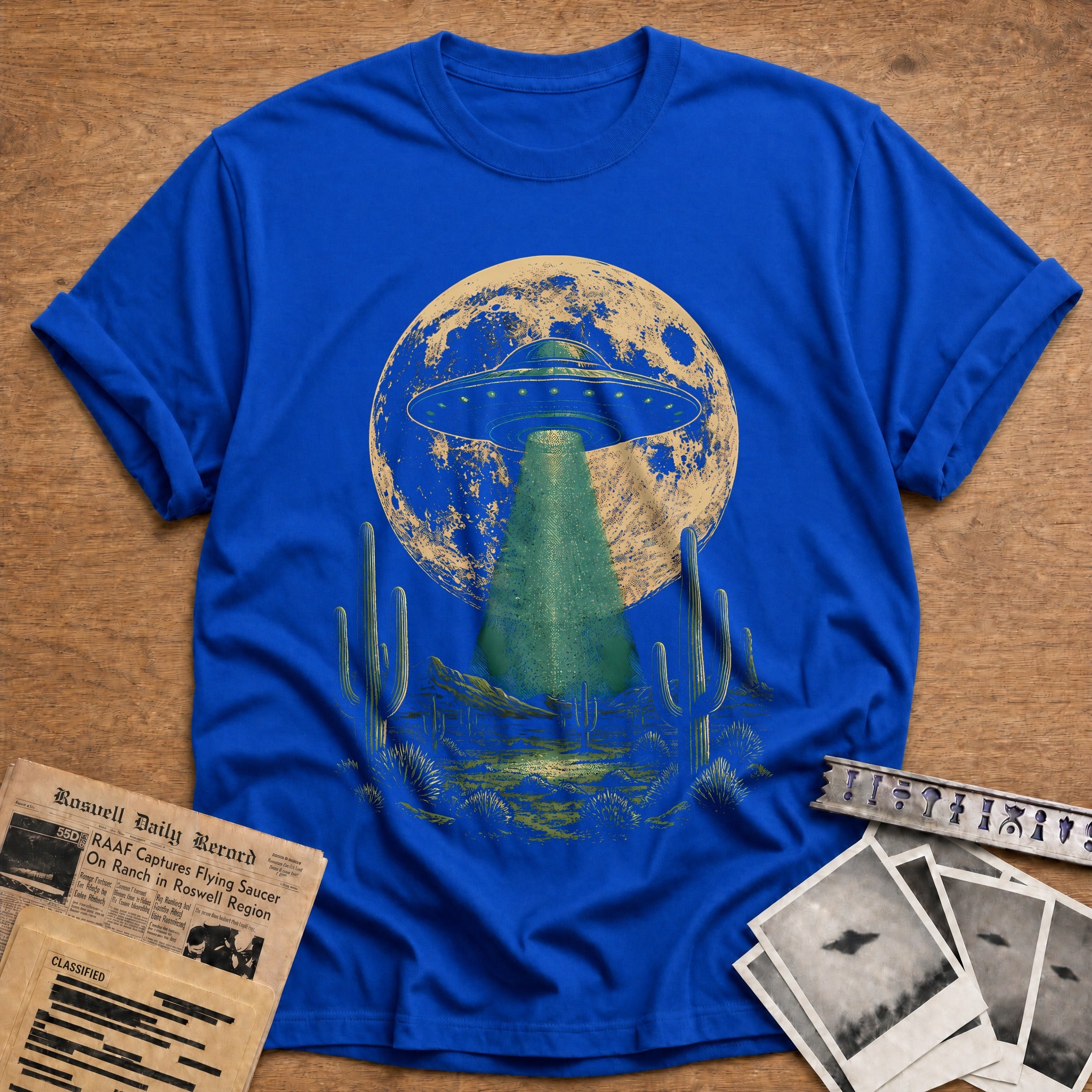 Desert Disclosure T-Shirt - Royal