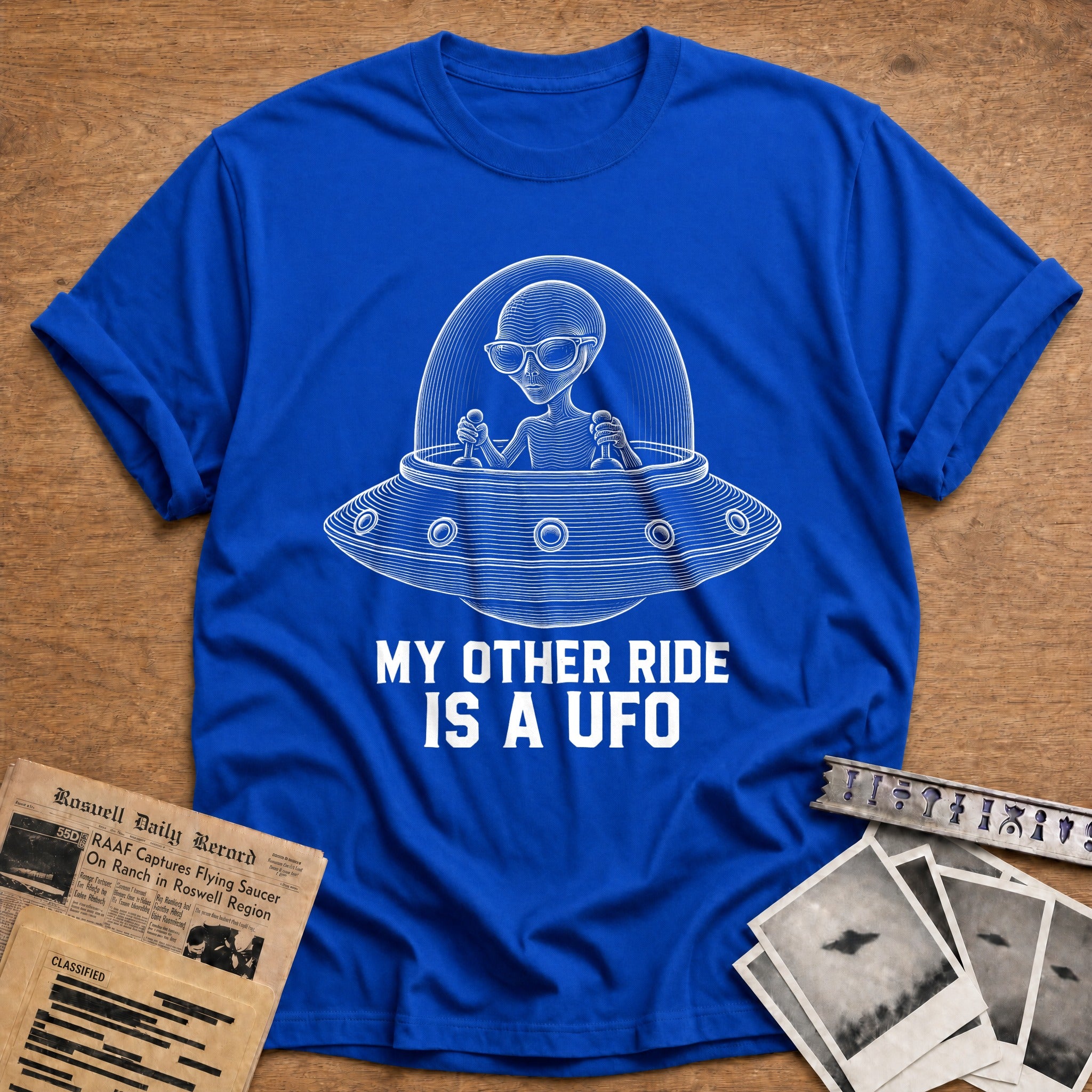 Dome Ride T-Shirt - Royal