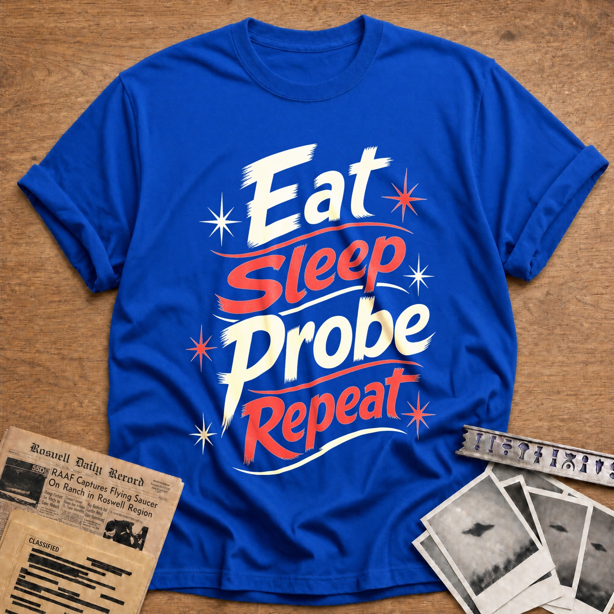 Eat Sleep Probe Repeat - Royal