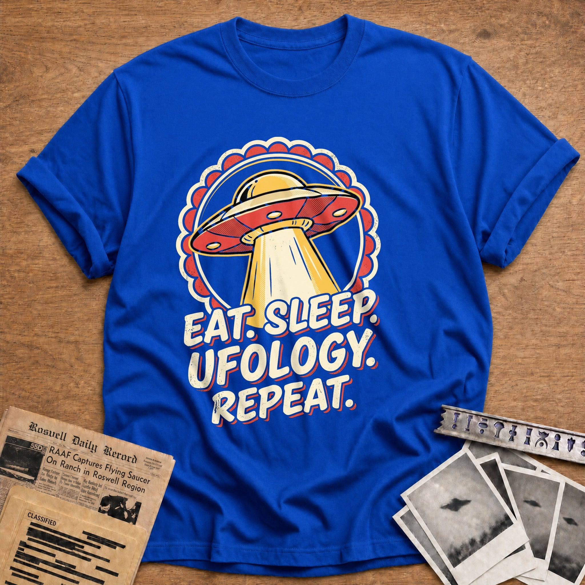 Eat Sleep Ufology Repeat - Royal