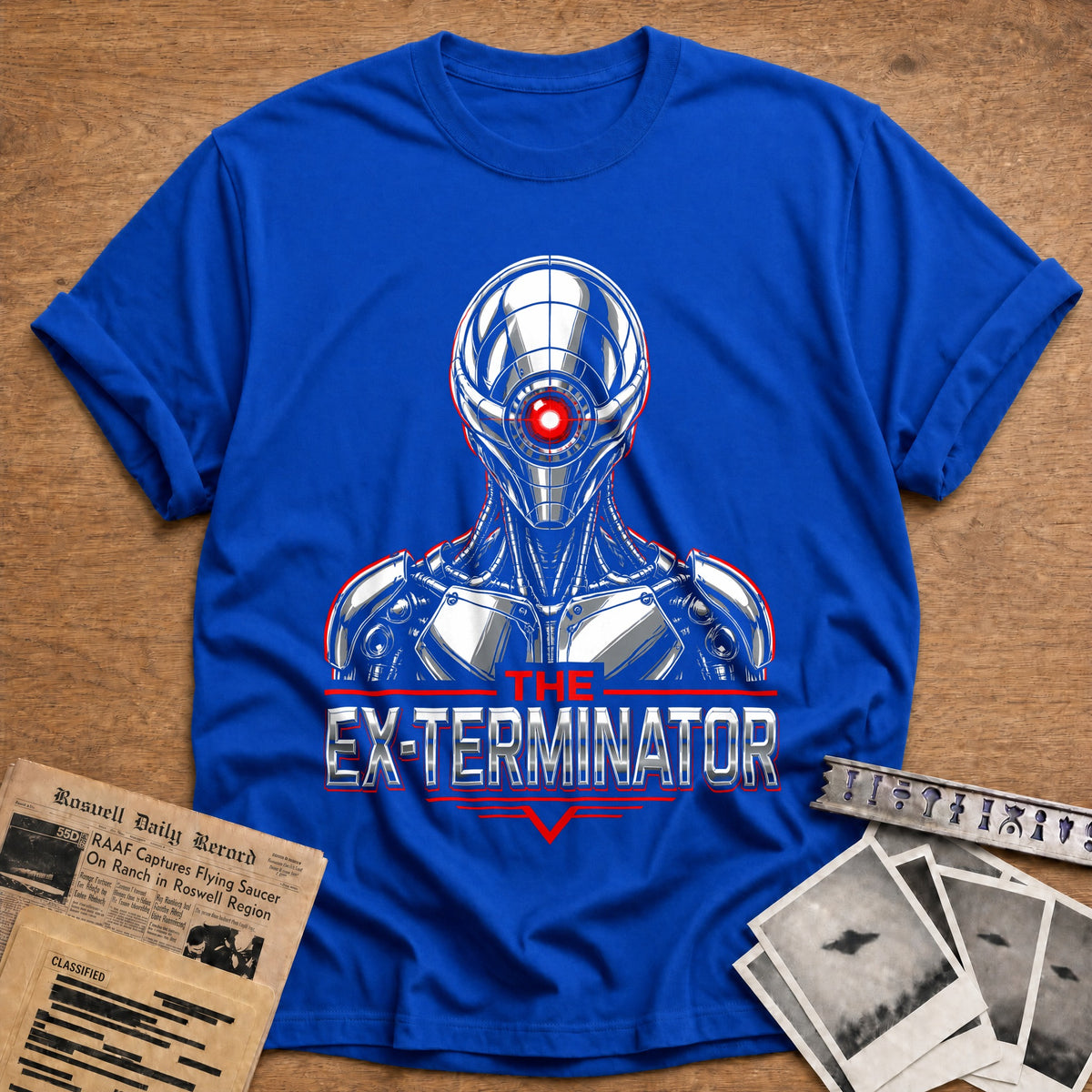Ex Terminator 91 T-Shirt - Royal